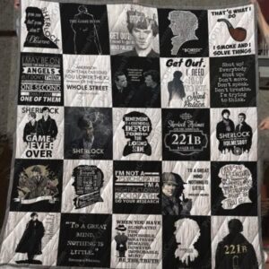 Sherlock Quilt Blanket M120619  Quilt